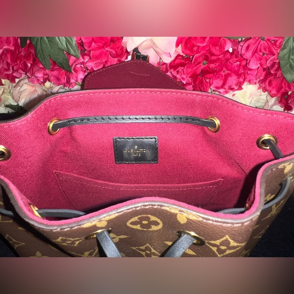 LOUIS VUITTON Monogram BB Montsouris NM Backpack in Black. - Picture 6 of 12